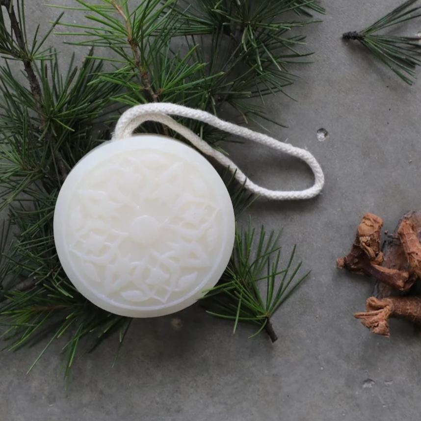 Cedar of Lebanon luxury hammam soap - spiritual woodsy body soap with cedarwood essential oil - 350g