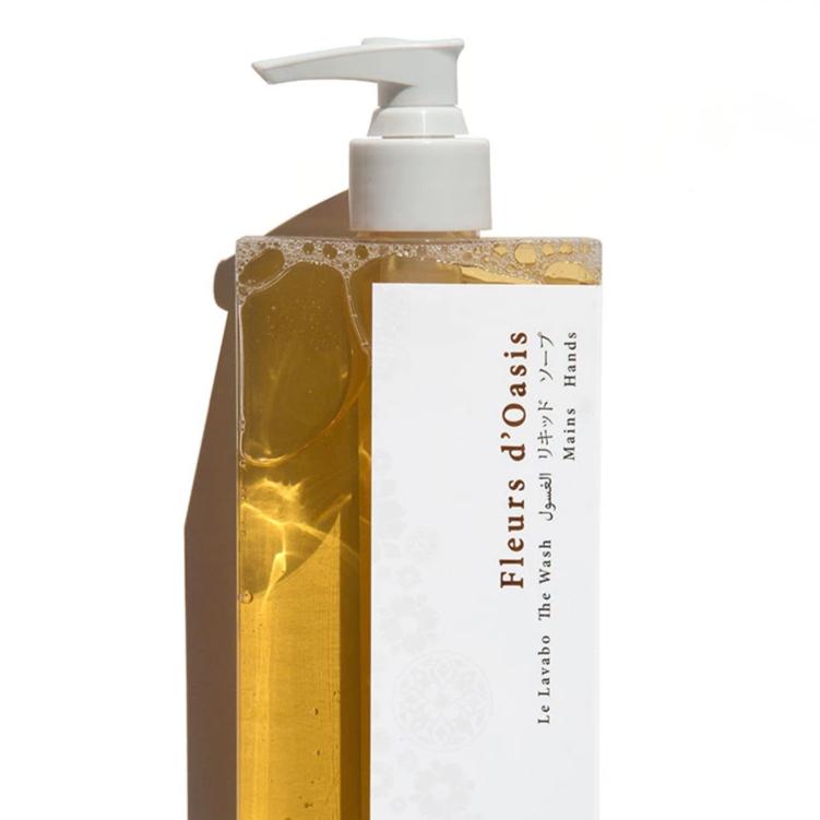 Fleurs d'Oasis natural liquid hand soap with botanical extracts - moisturizing hand wash - 300ml