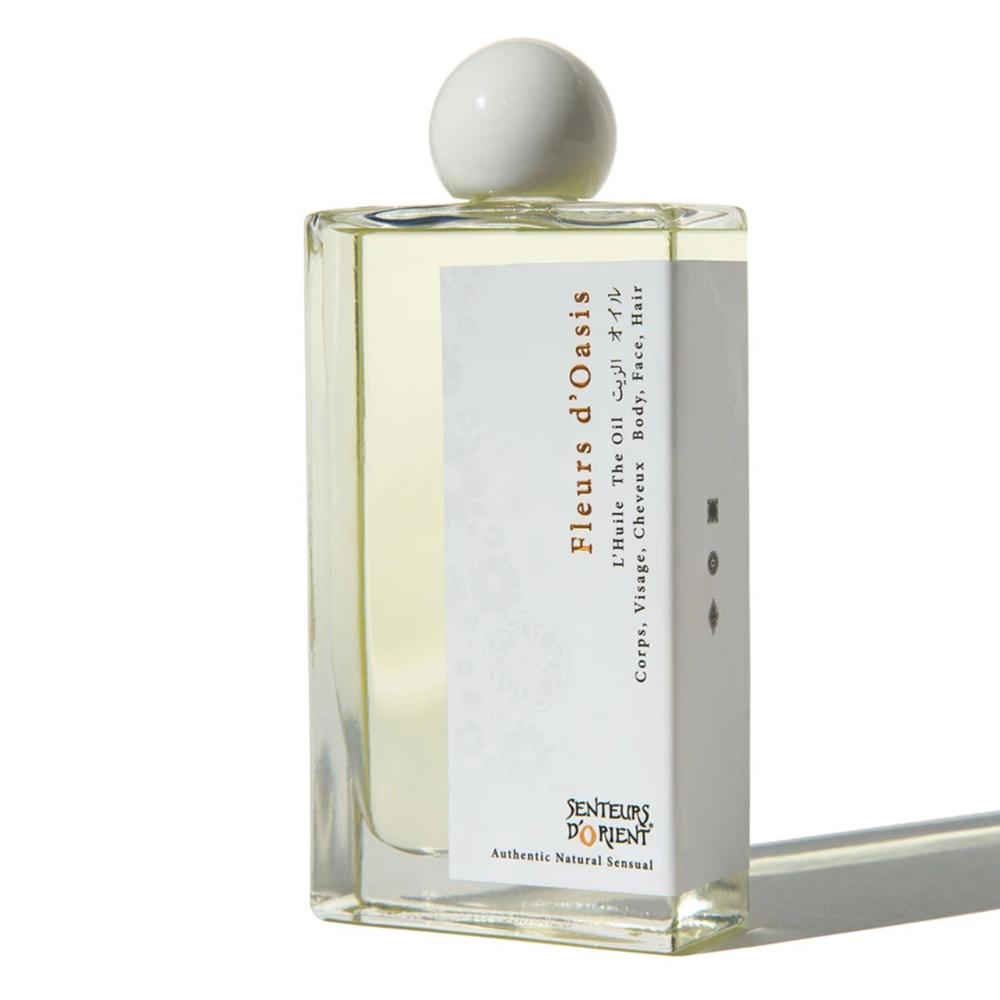 Fleurs d'Oasis award-winning multi-purpose oil for hair and body - nourishing botanical blend - 100ml